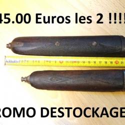 45.00 Euros les 2 devants longuesses de fusil - VENDU PAR JEPERCUTE (D24D226)