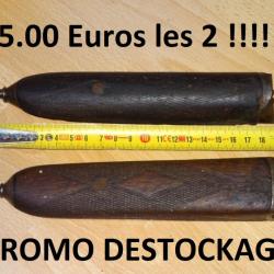 45.00 Euros les 2 devants longuesses de fusil - VENDU PAR JEPERCUTE (D24D228)