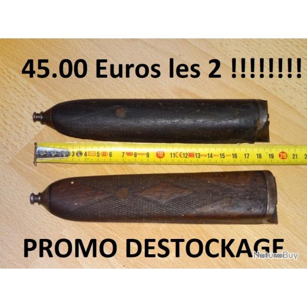 45.00 Euros les 2 devants longuesses de fusil - VENDU PAR JEPERCUTE (D24D228)