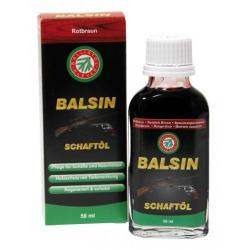 Vente flash! Ballistol Balsin huile pour fût et crosse en bois, brun rouge 50 ml