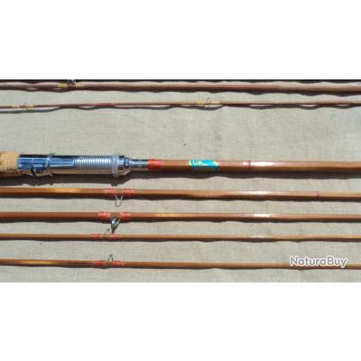 2 cannes en bambou refendue ( en bon etat )