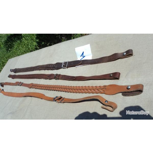 lot de bretelles fusil / carabine  ( lot N 1 )