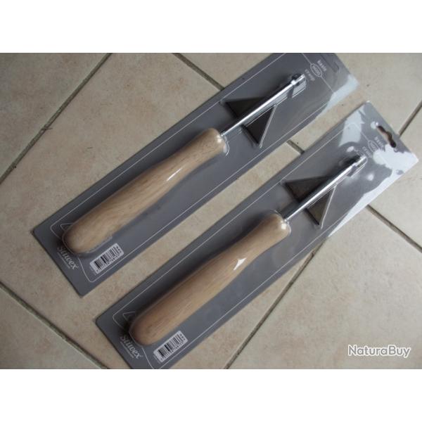 A SAISIR - Lot de 2 grands grattoirs triangulaire PRO NEUF