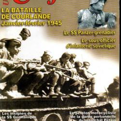 revue gazette des uniformes 179 bataille de courlande janvier-février 1945, artillerie d'assaut 1916