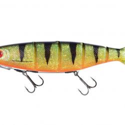 Leurre souple monté LOADED JOINTED PRO SHADS - FOX RAGE Perch UV - 23 cm