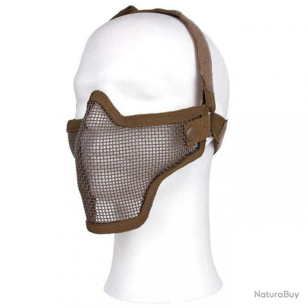 Masque Airsoft en metal (Couleur Sable)