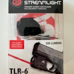 Lampe tactique streamlight Tlr-6 Glock 43x/48