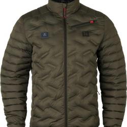 Doudoune chauffante Clim8 Insulated (Couleur: Willow Green, Taille: M)
