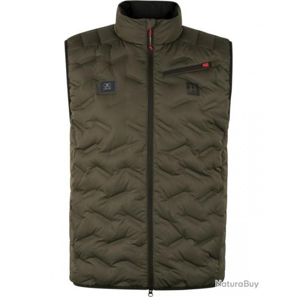 Doudoune sans manches chauffante Clim8 Insulated (Couleur: Willow Green, Taille: L)