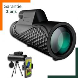 Télescope monoculaire 12 x 50 HD BAK4 IP67 -  Avec trépied  - Garantie 2 ans - Livraison gratuite