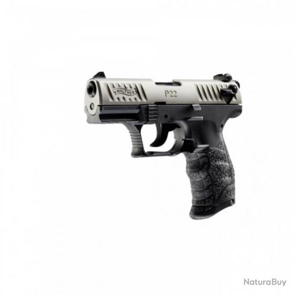 WALTHER - PISTOLET WALTHER P22Q NICKEL 22LR