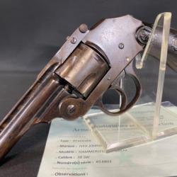 revolver 38 sw. modele hammerless de chez IVER