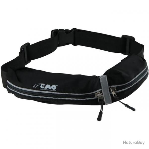 Ceinture 2 poches CAO noire