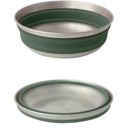 Bol pliable Sea to Summit Detour Stainless Steel Collapsible Bowl M vert