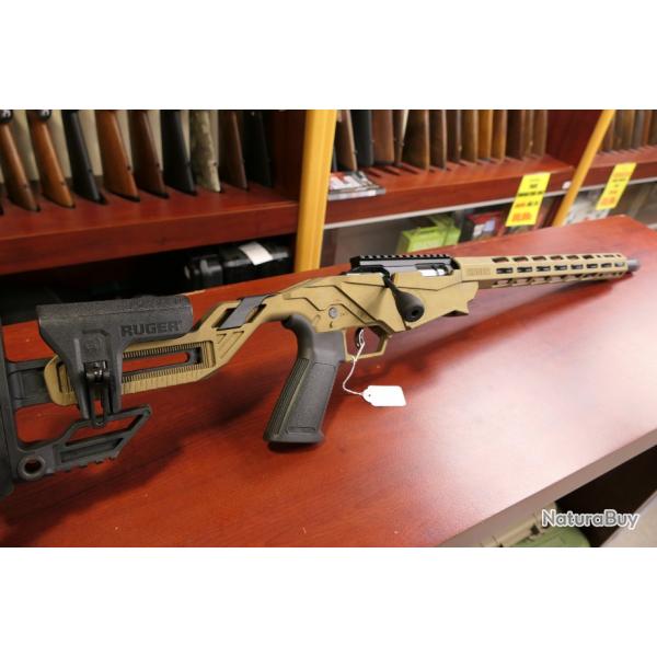 RARE RUGER PRECISION RIMFIRE  22LR  TAN  BRONZE  NEUVE DISPONIBLE EN MAGASIN