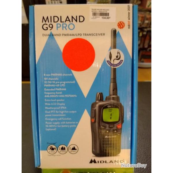 Talkie-walkie Midland g9pro