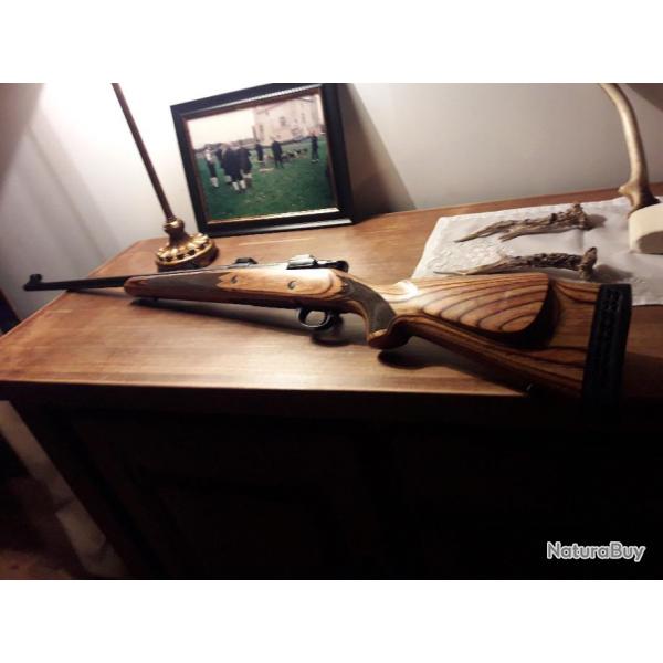 vend ou change carabine  verrou calibre 375 H.H Magnum contre fusil en calibre 12 en canon de 76cm
