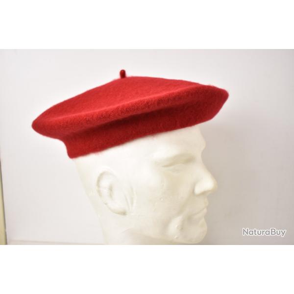 Beret coton Rouge