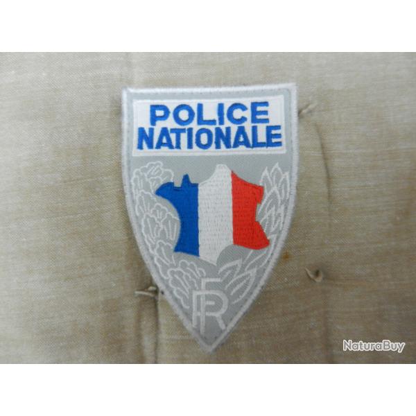 Insigne badge tissu Police Nationale France RF