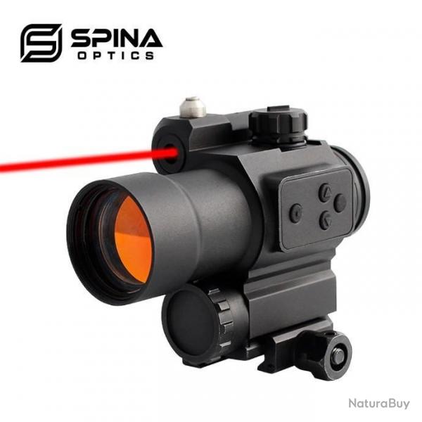 SPINA OPTICS  fusil point rougeavec porte laser rouge antichoc et tanche