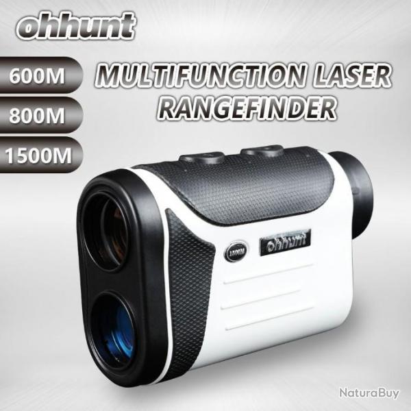 Ohhunt tlmtres Laser multifonctions 8X 600M 800M 1500M