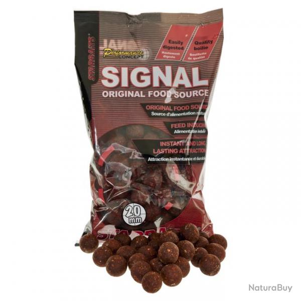 Bouillettes STARBAITS Performance Concept SIGNAL 20mm 800g