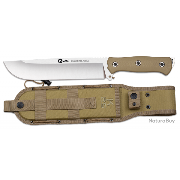 K25 Couteau de Buschraft Coyote