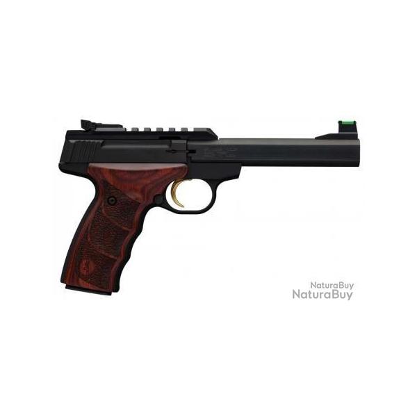 PISTOLET BROWNING BUCK MARK PLUS ROSEWOOD UDX CAL 22 LR