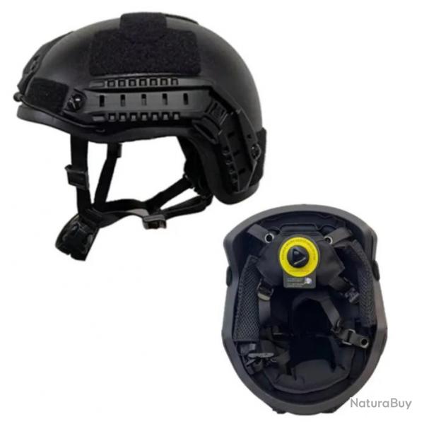 CASQUE BALISTIQUE PARE BALLES protection NIVEAU IIIA TAILLE 54/60