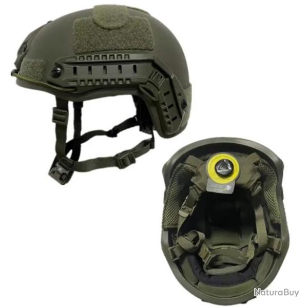 CASQUE BALISTIQUE PARE BALLES protection NIVEAU IIIA TAILLE .