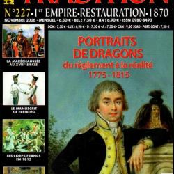 Tradition magazine 227 corps-francs en 1815, eugène lefaucheux part 1, la maréchaussée au XVIIIe siè