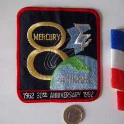 écusson NASA Mercury 8 Sigma 7 Schirra Space Mission