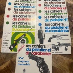 Les 12 premiers numéros + hors série les carnets du pistolier et carabinier