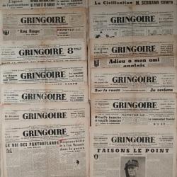 Gringoire. 1941. Collaboration. Journaux anciens. Extrême droite