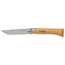 COUTEAU OPINEL N°10VRI - LAME 100M - MANCHE HÊTRE