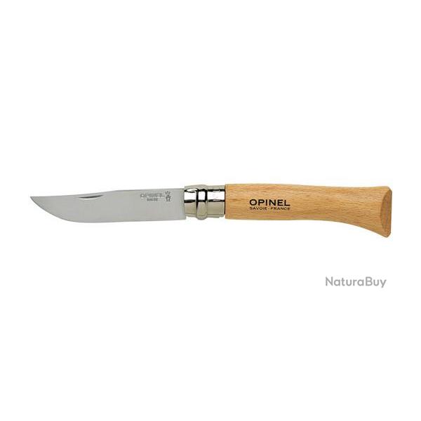 COUTEAU OPINEL N10VRI - LAME 100M - MANCHE HTRE