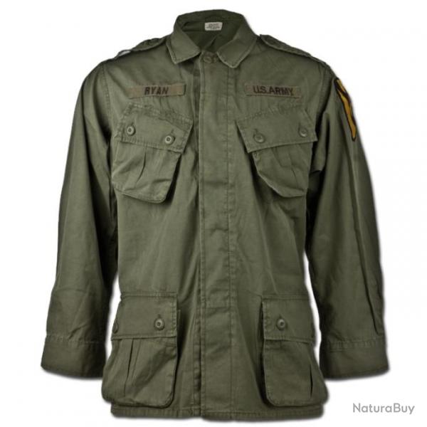 Veste Militaire US Vietnam M64 Jungle 1stCavalry XL