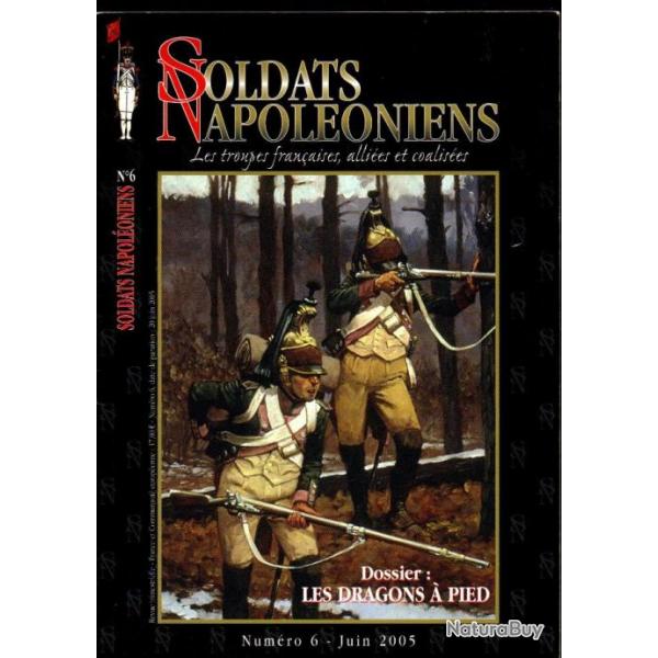 soldats napoloniens n6 les dragons  pied , infanterie franaise des 100 jours, le gnral pir,