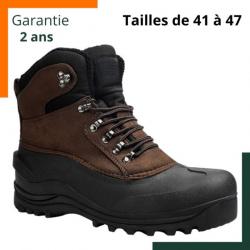 Chaussure de randonnée imperméable - Taille 41 à 47 - Garantie 2 ans - Marron - Livraison gratuite