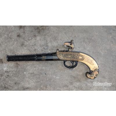 DECO REPLIQUE PISTOLET A SILEX TULA - RUSSIE 18ème Ref.1238 EUR 42,00 - FR