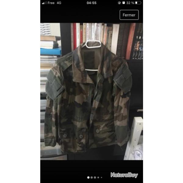 veste militaire taille 80 XC