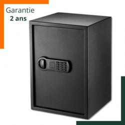 Coffre fort pour arme de poing - Acier - Garantie 2 ans - Noir - Livraison gratuite