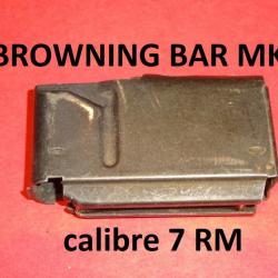 chargeur carabine BROWNING BAR MK1 calibre 7 RM - VENDU PAR JEPERCUTE (JO556)