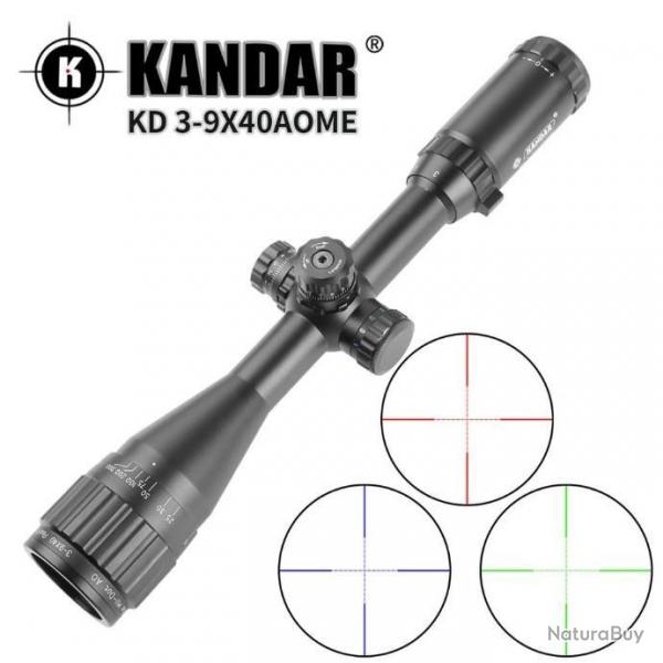 KANDER - 3-9X40 AOME, lunette de vise tactique