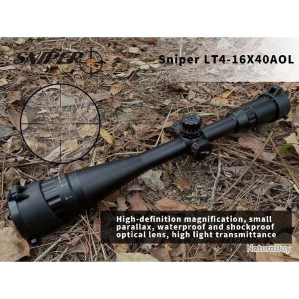 SNIPER LT 3-9X40 AOL- lunette de chasse, ,