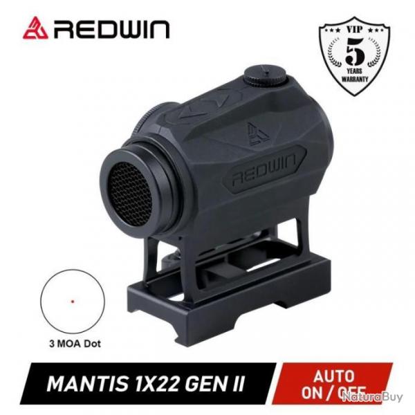 REDWIN P1 MANTIS 1X22 3 MOA PAIEMENT EN 3 OU 4 FOIS -