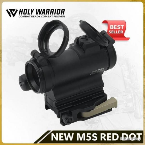 Holy Warrior Viseur Point Rouge NEW M5S BK Paiement en 3 ou 4 fois