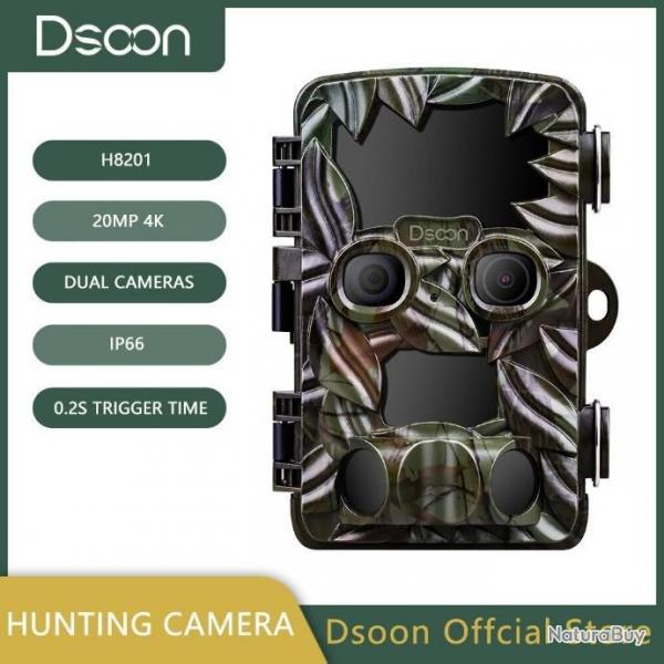 camra de chasse H8201 20mp 4K PAIEMENT EN 3 OU 4 FOIS SANS FRAIS