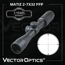 Vector Optics Matiz 2-7x32 FFP PAIEMENT EN PLUSIEURS FOIS