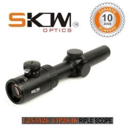 Lunette skowoptique 1.25-5x26 -GARANTIE 3 ANS-HIGHT QUALITY -